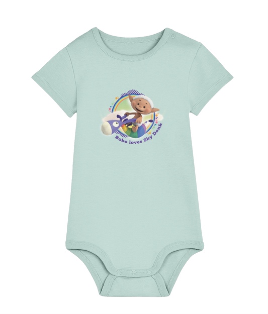 Bobo White - 'Bobo Loves Skydonk' baby bodysuit