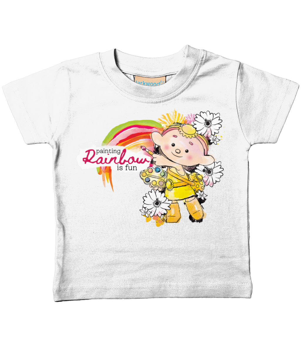 Baba Yellow Painting Rainbow is Fun T-Shirt