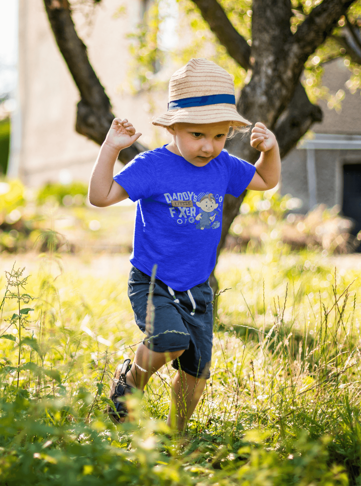 Baba Blue Daddy's Little Fixer T-Shirt