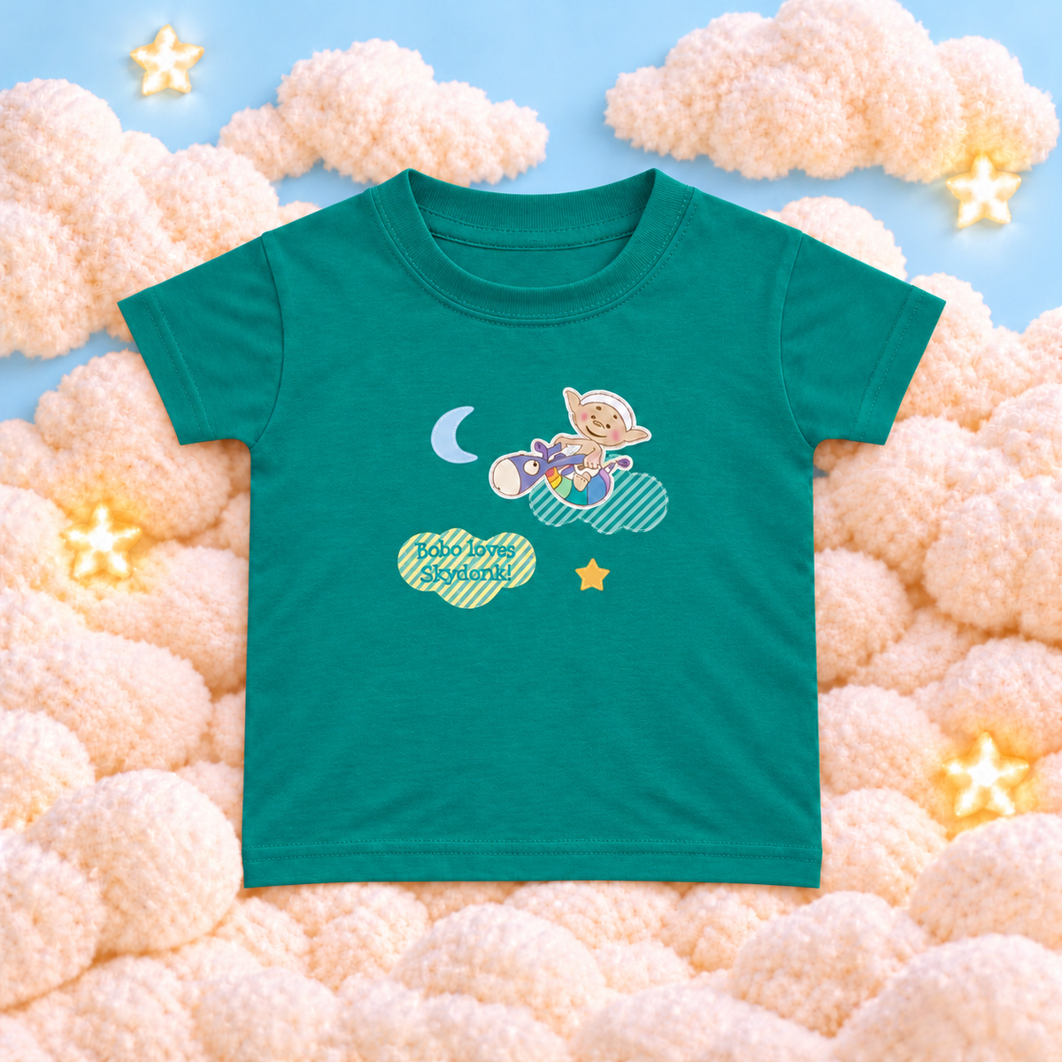Bobo and Skydonk Illustrated Baby T-Shirt