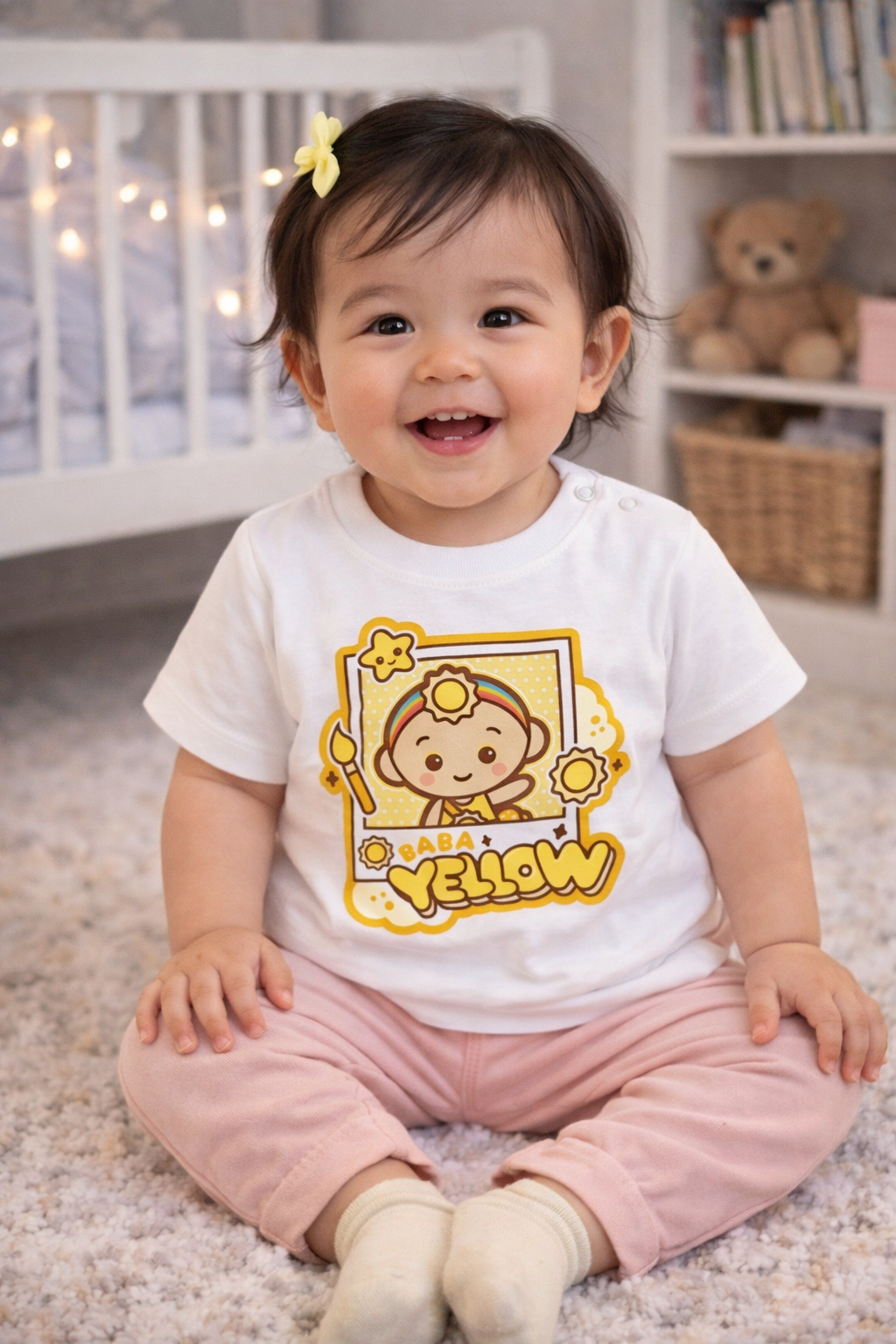 LIMITED EDITION Baba Yellow Kawaii Style BABY T-Shirt