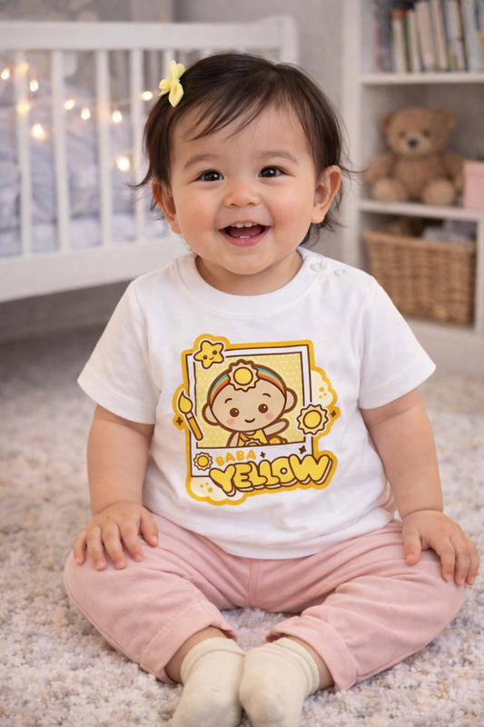 LIMITED EDITION Baba Yellow Kawaii Style BABY T-Shirt