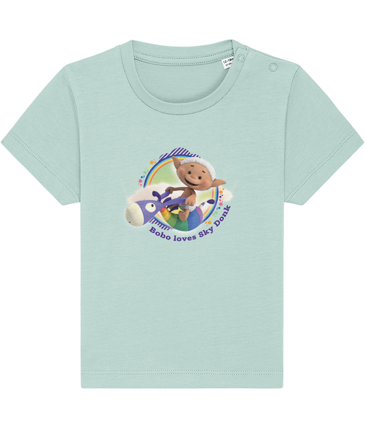 Bobo White’s - 'Bobo Loves Skydonk' baby t-shirt