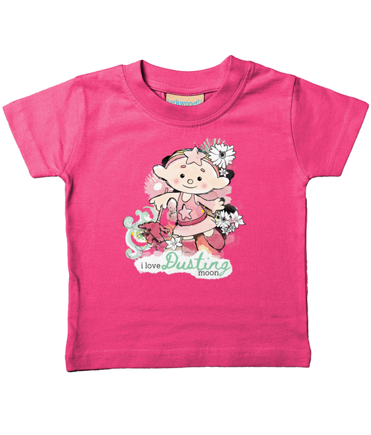Baba Pink I Love Dusting The Moon T-shirt