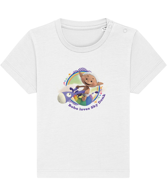 Bobo White’s - 'Bobo Loves Skydonk' baby t-shirt