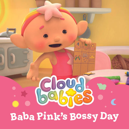 Front cover of Baba Pink's Bossy Day paperback story book