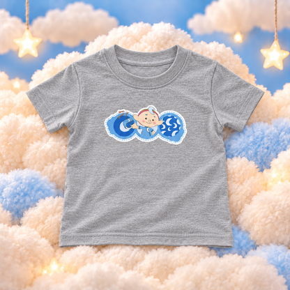 Baba Blue Illustrated T-Shirt