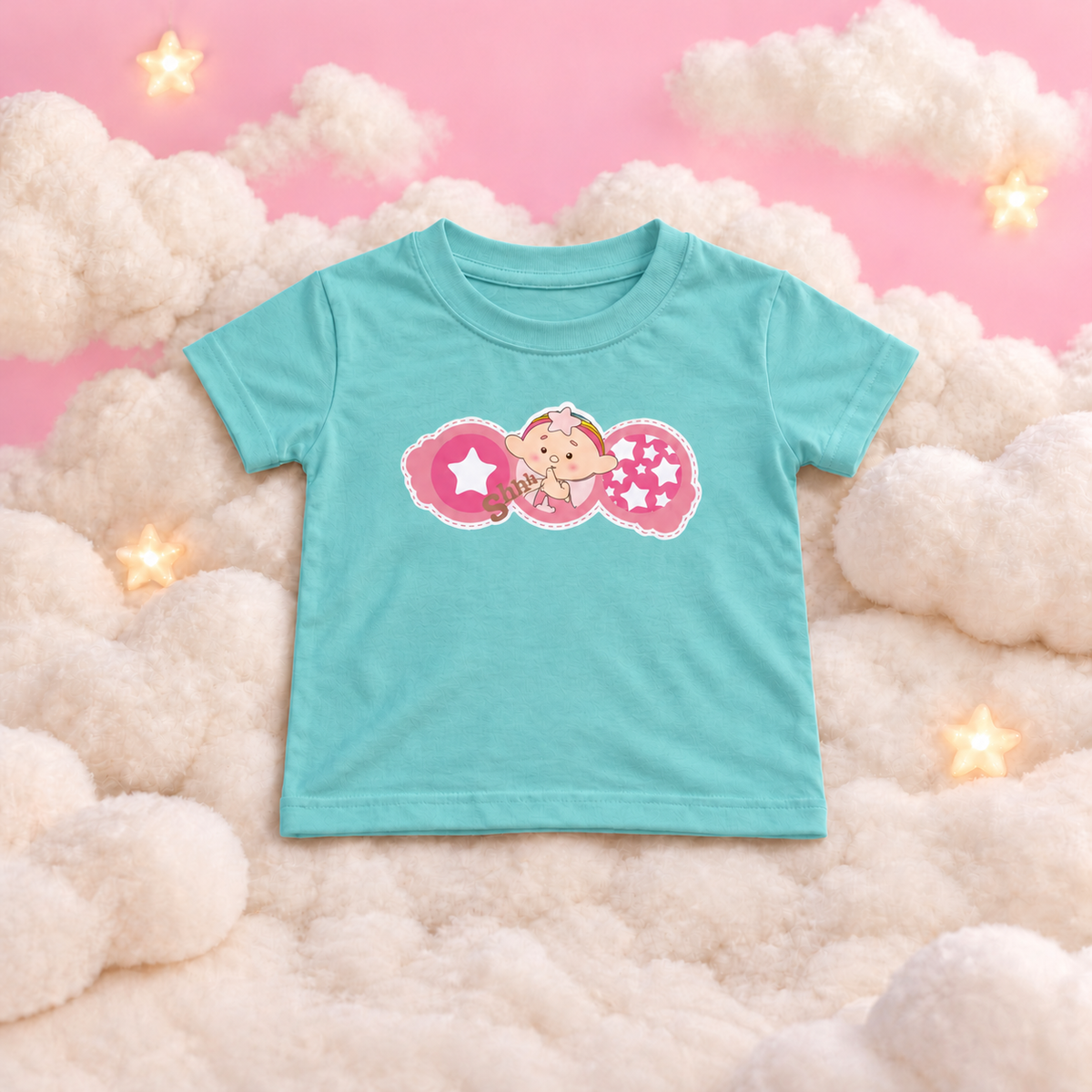 Baba Pink Illustrated Baby T-Shirt