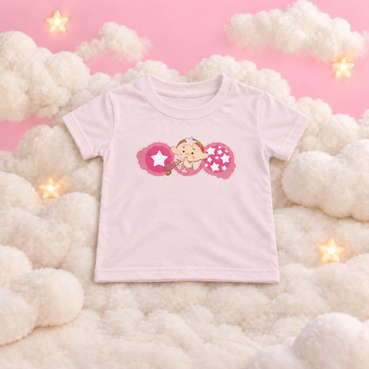 Baba Pink Illustrated Baby T-Shirt