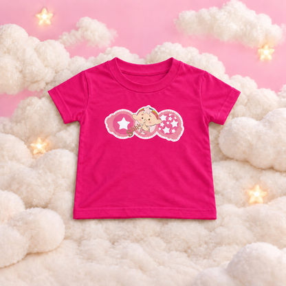 Baba Pink Illustrated Baby T-Shirt