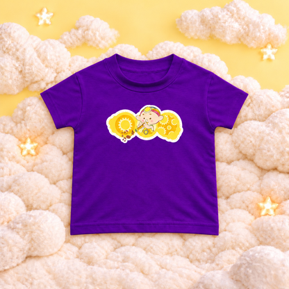 Baba Yellow Illustrated Baby T-Shirt
