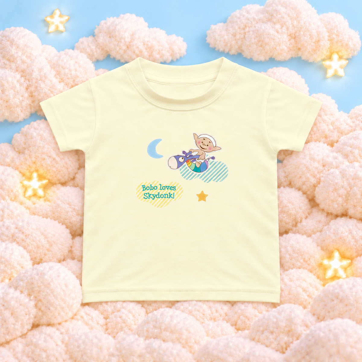 Bobo and Skydonk Illustrated Baby T-Shirt