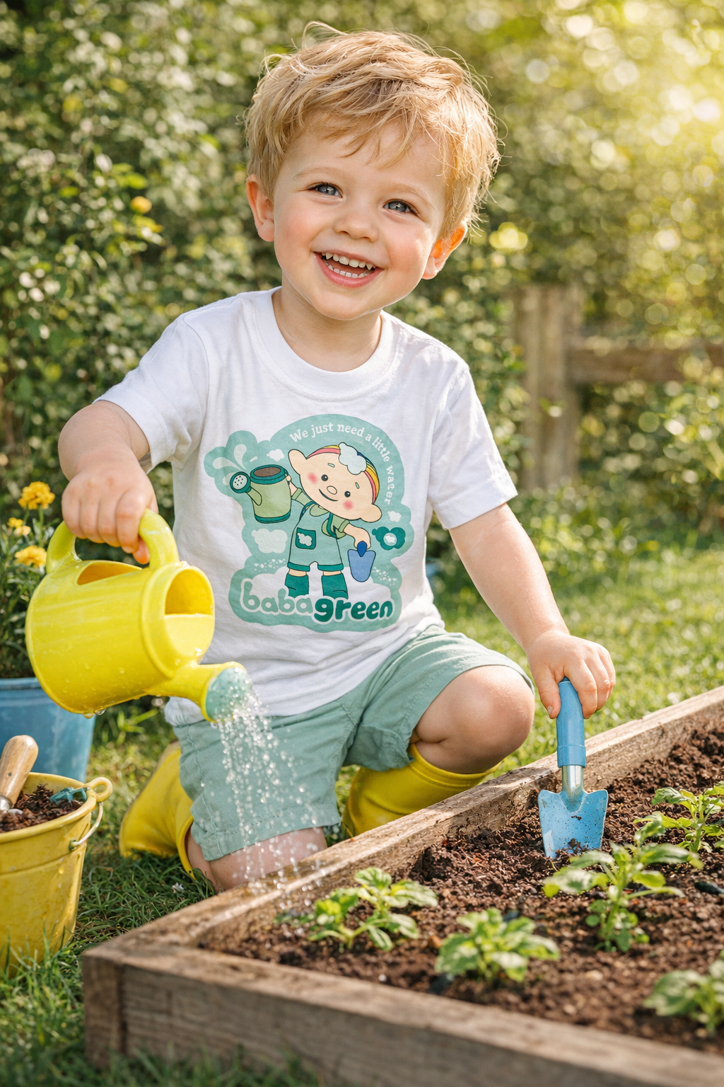 Baba Green's Just A Little Water T-Shirt