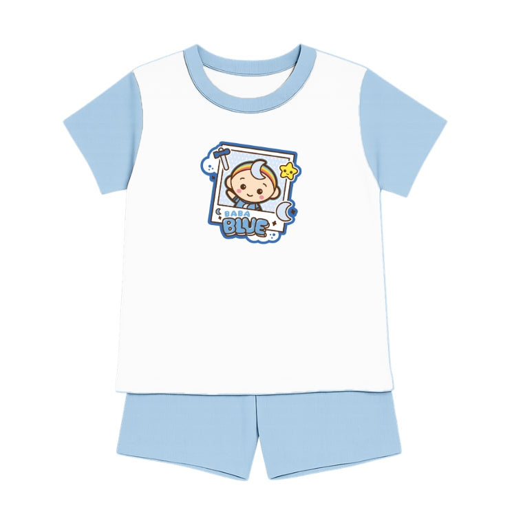 Cloudbabies Cuties Pyjama Set - Limited Edition Kawaii Style BLUE