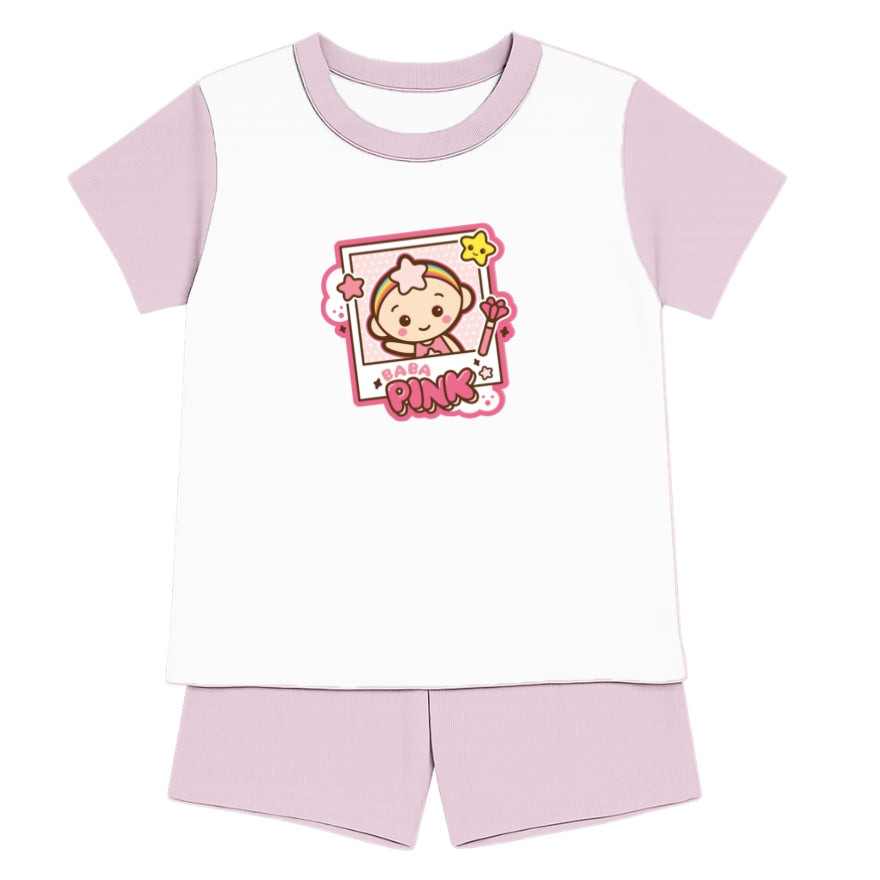 Cloudbabies Cuties Pyjama Set - Limited Edition Pink Kawaii Style