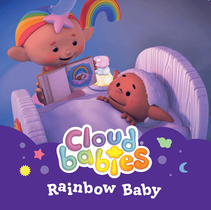 Front cover of Rainbow Baby paperback story book