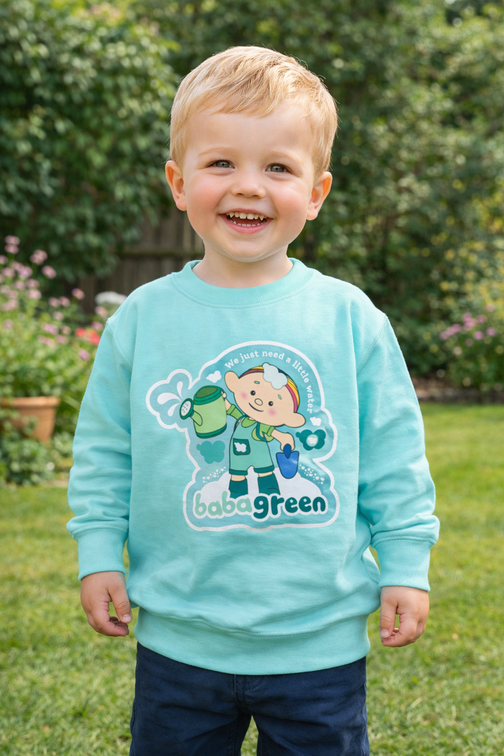 Baba Green Garden Sweatshirt