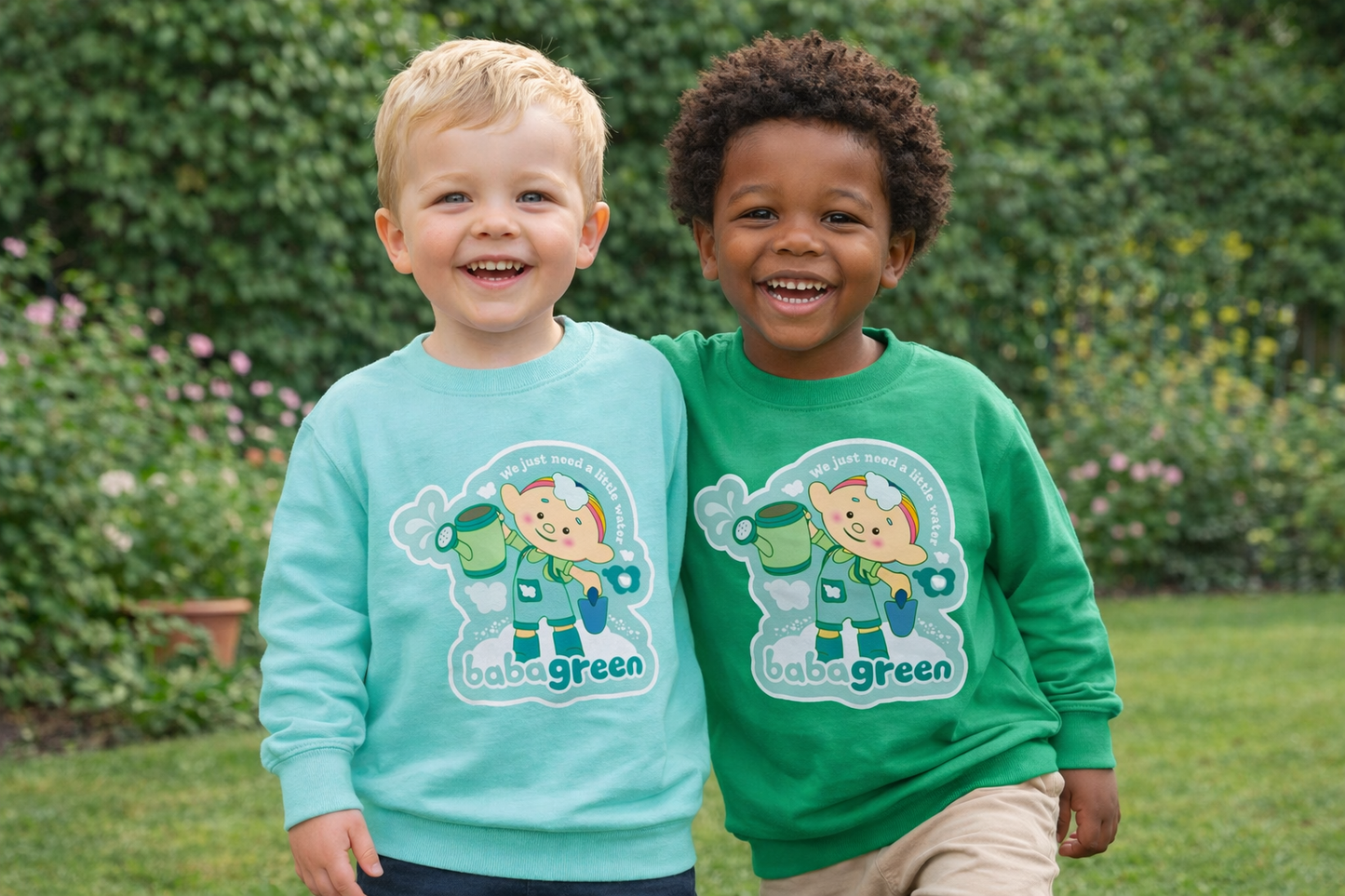 Baba Green's Garden Sweatshirt