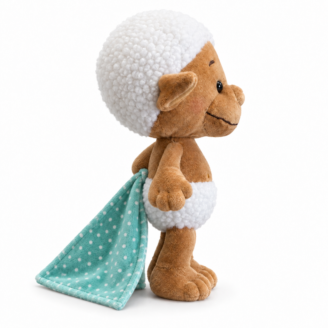 My 1st Bobo White plush toy alternative product view