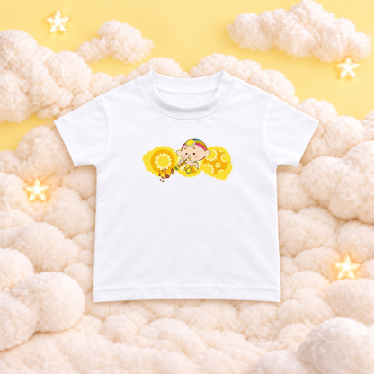 Baba Yellow Illustrated Baby T-Shirt