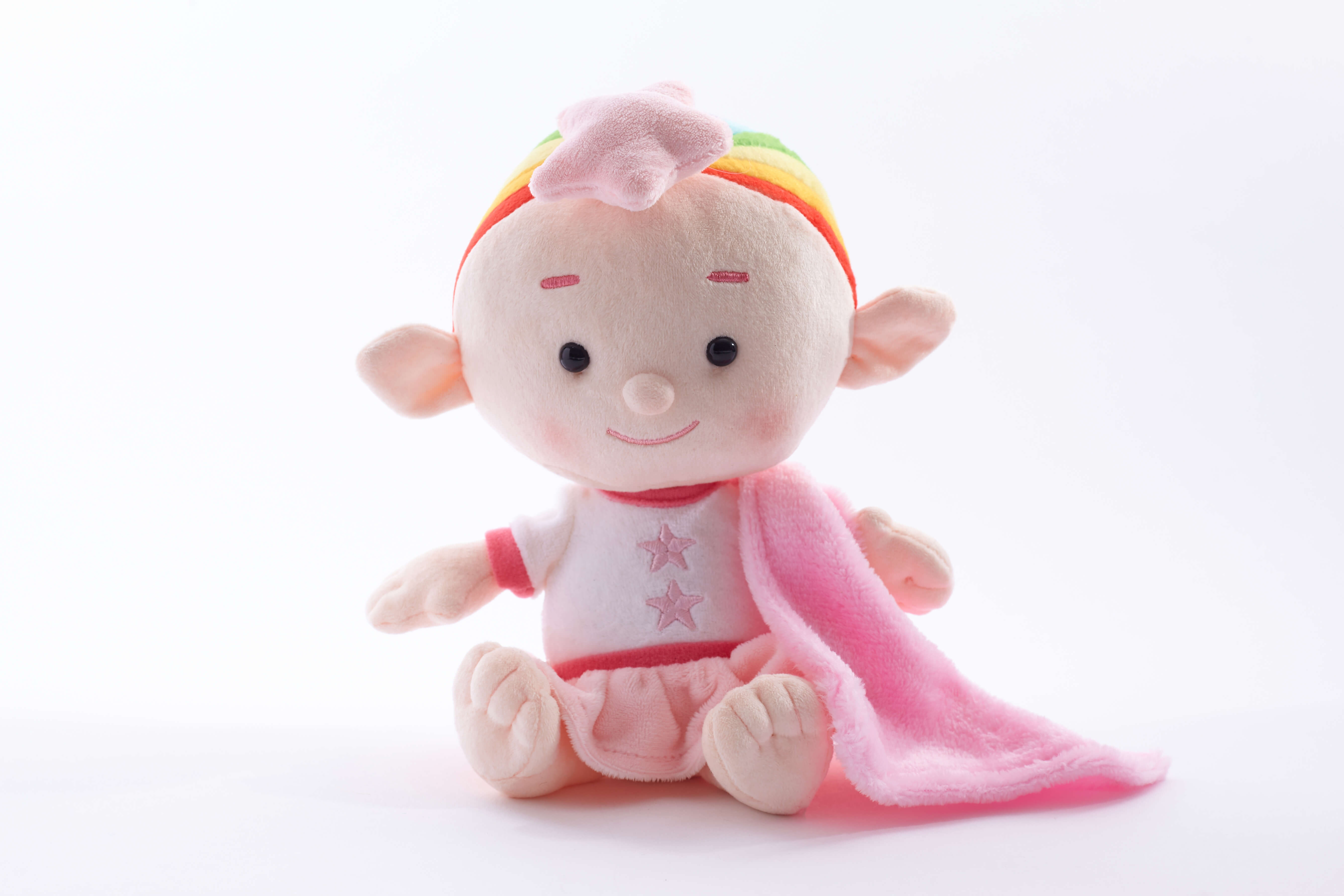 Baba Pink Bedtime Blankie Plush Toy Cloudbabies